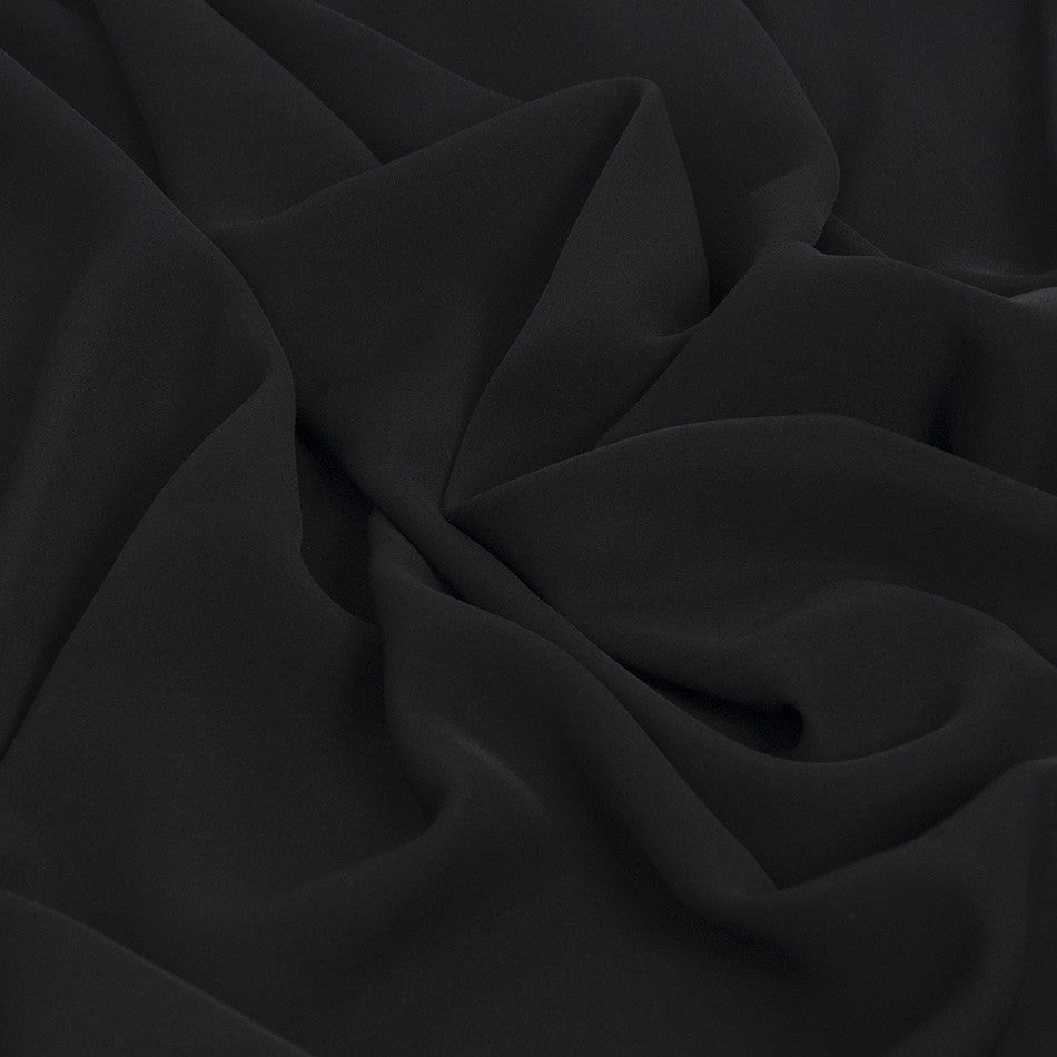 Black Plain Cotton Fabric 189 – Fabrics4Fashion