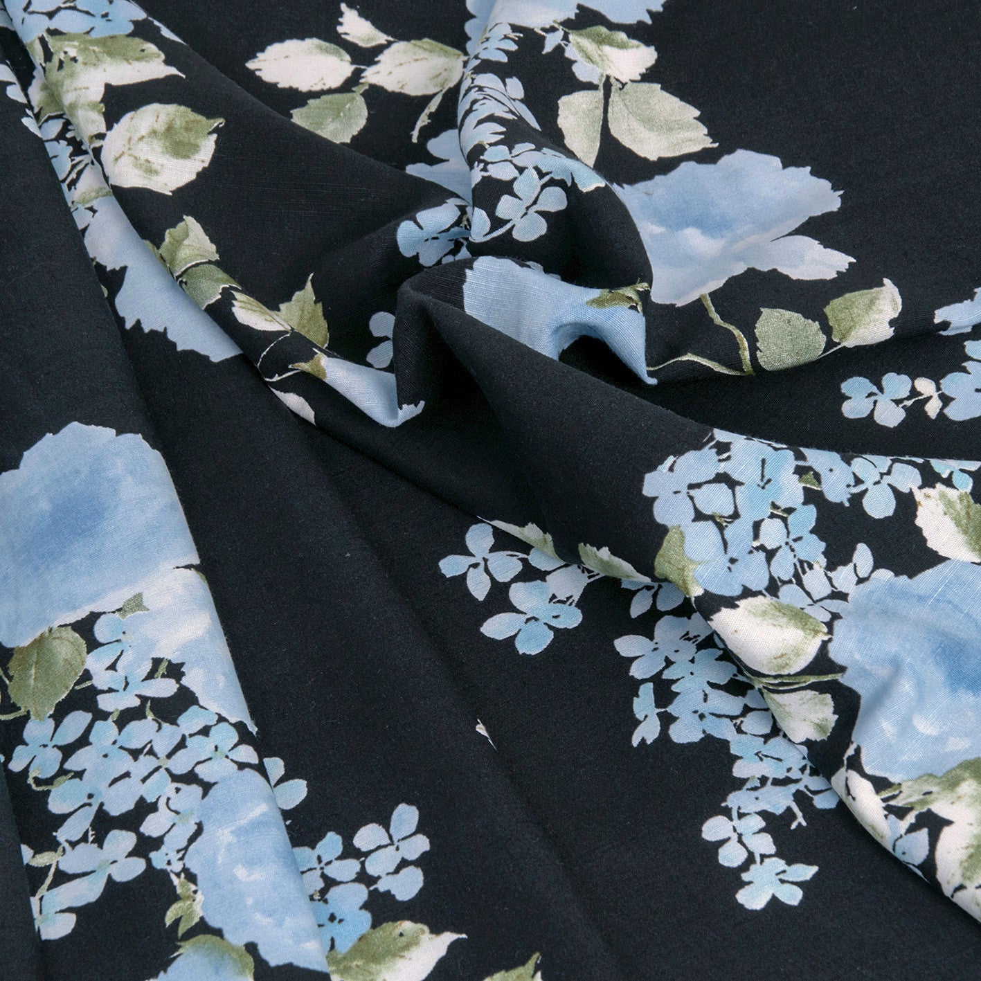 Floral Print Linen fabric 5033