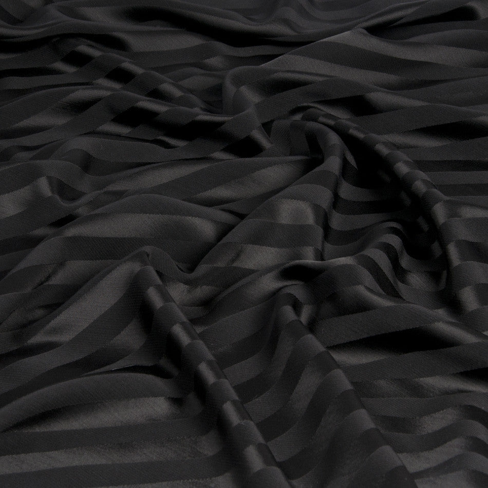 Black lyocell fabric - SARTOR BOHEMIA