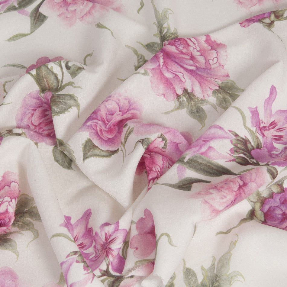 Floral Print Linen fabric 5033 – Fabrics4Fashion