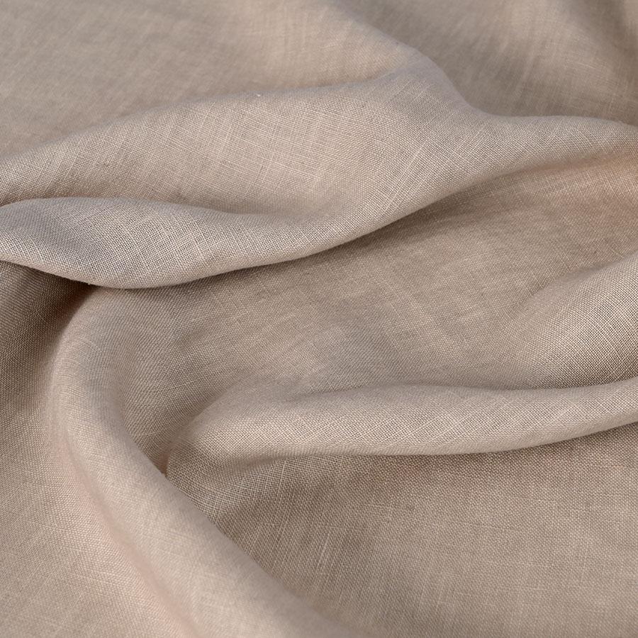 IS003 Mix Natural - 51% Linen / 49% Cotton Fabric - Light (4.3 oz/yd2),  Width 57