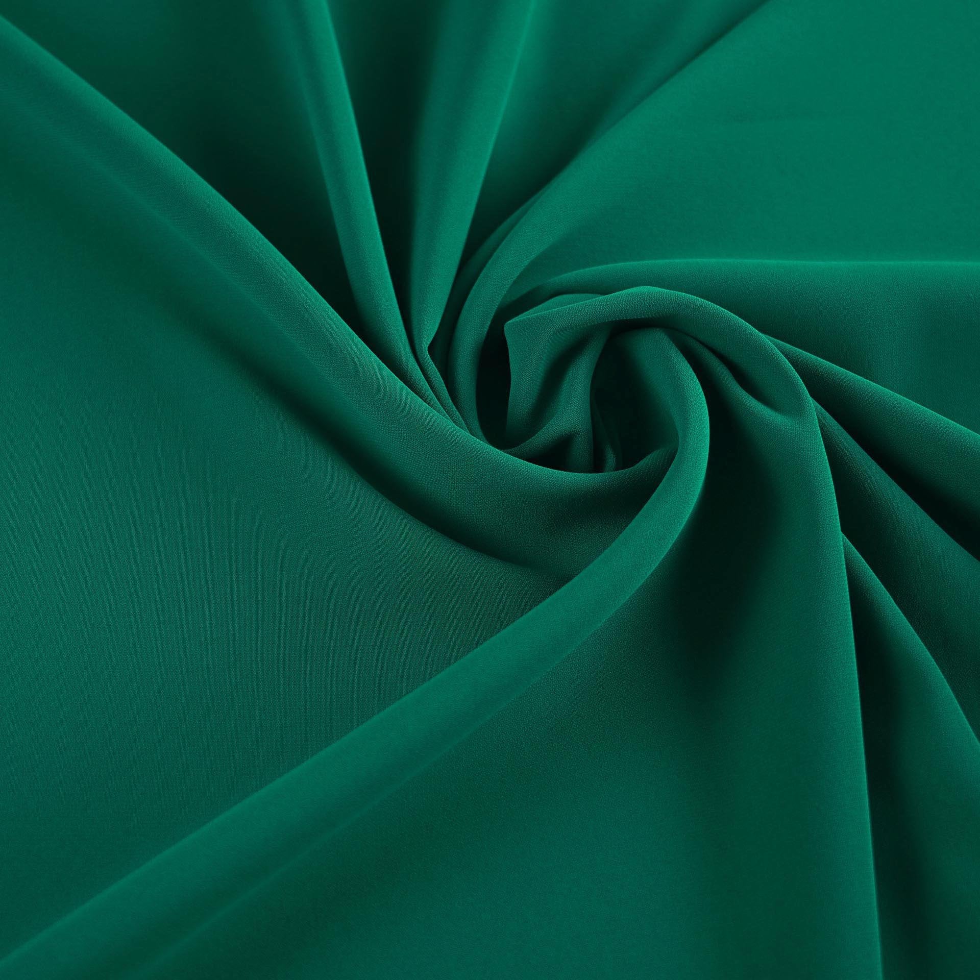 Bottle Green Poly / Wool Fabric 40 – Fabrics4Fashion