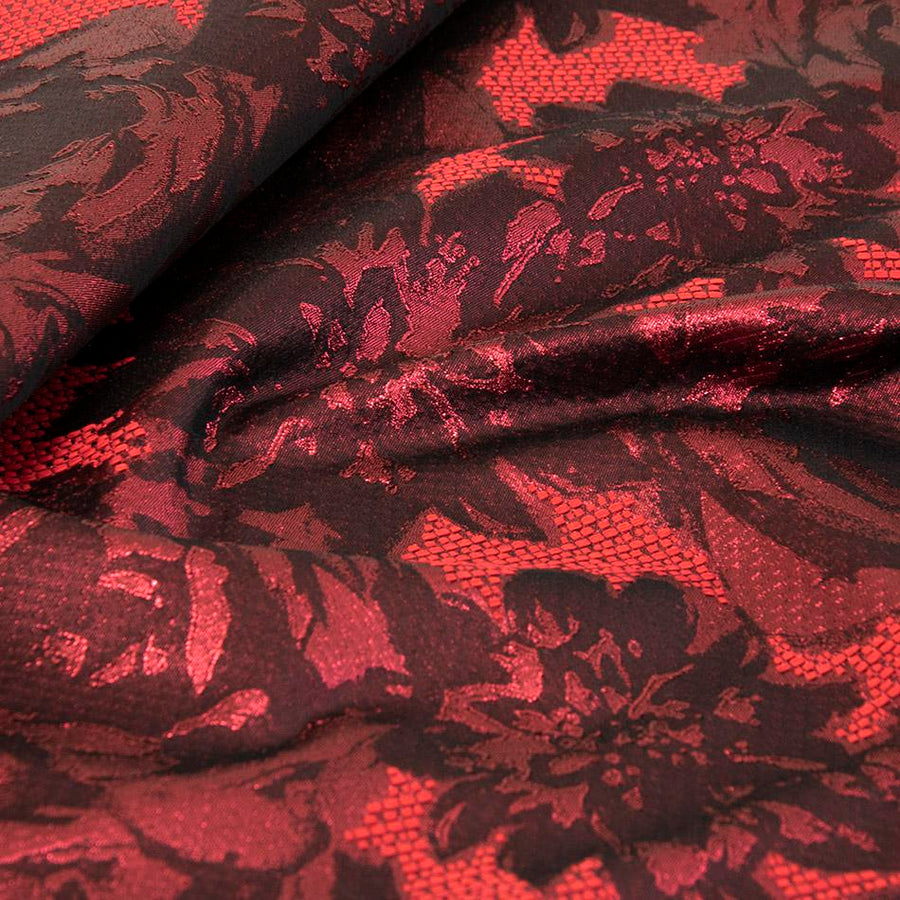 Lurex Floral Jacquard 5024 – Fabrics4Fashion