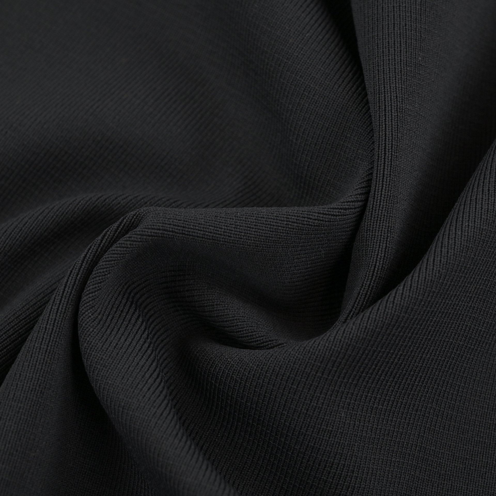 Jersey Knit Fabric by The Meter – Ribbed Stretch Material in 26 Colours