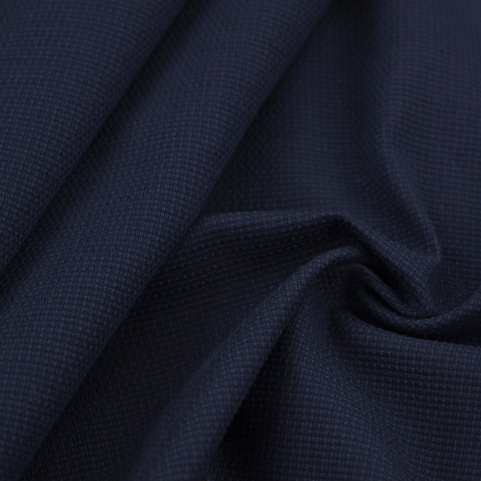 Waxed Canvas Fabric Navy Khaki Color Stock Photo 1431135470