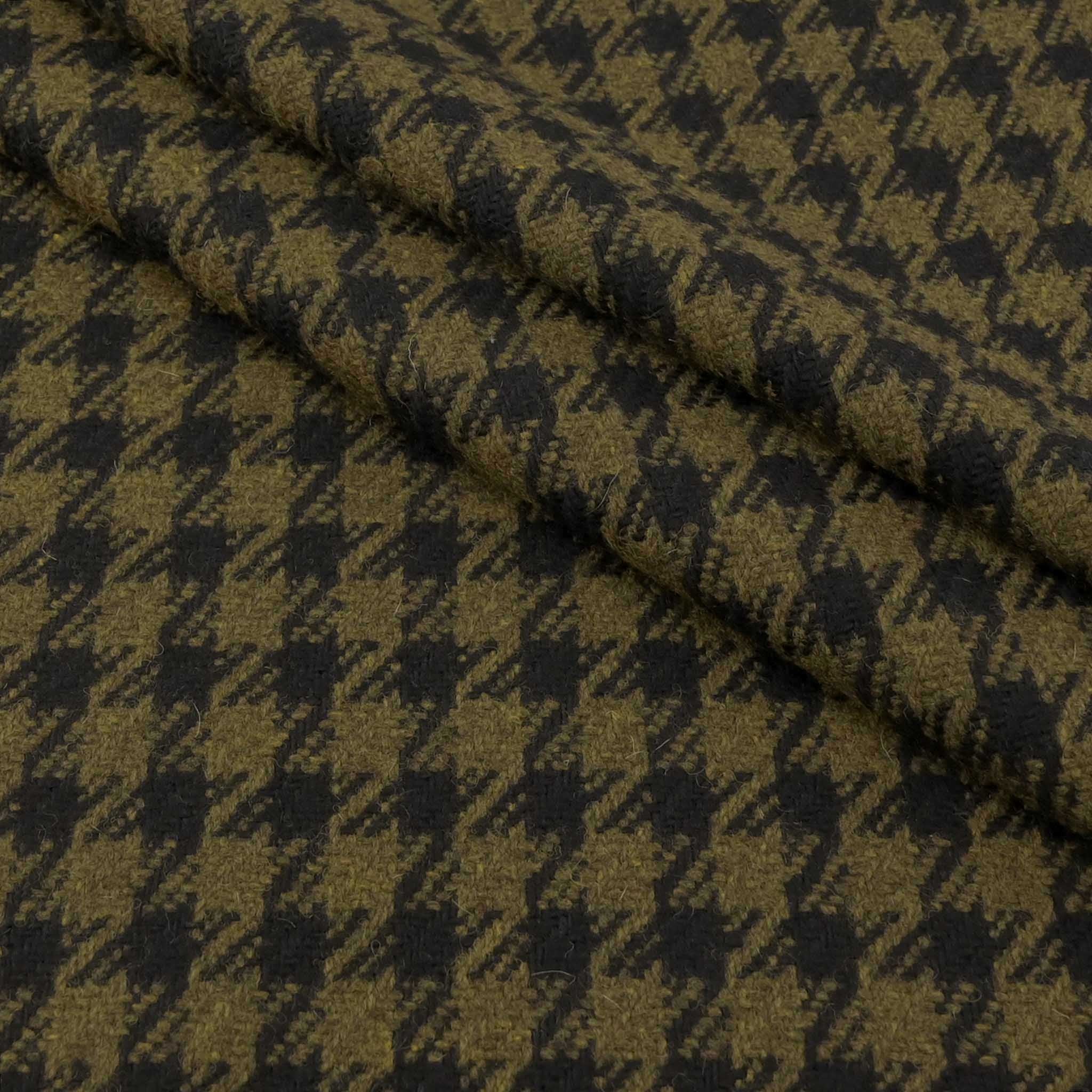 solid dark Christmascolors olive green Fabric