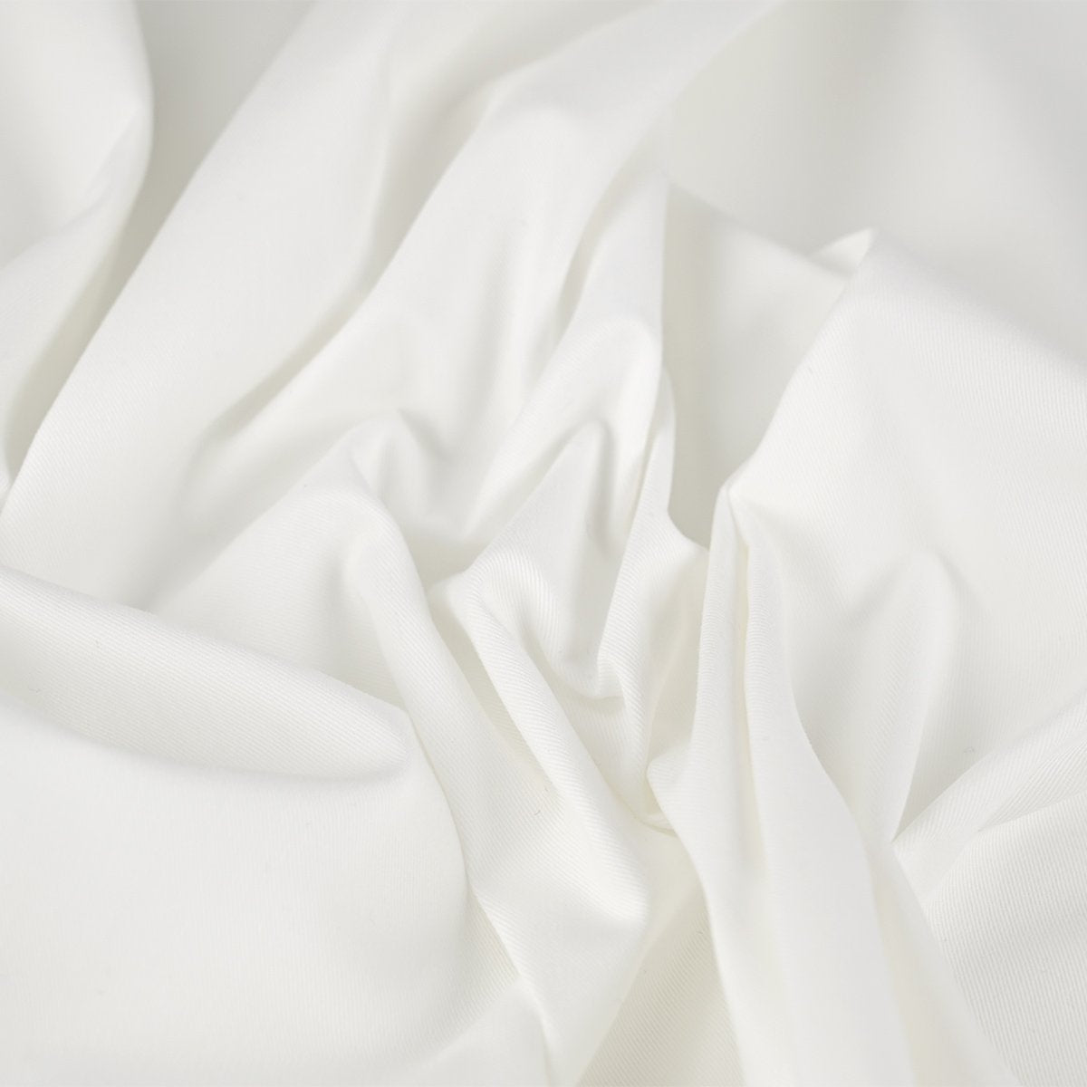 White Cotton Twill Fabric