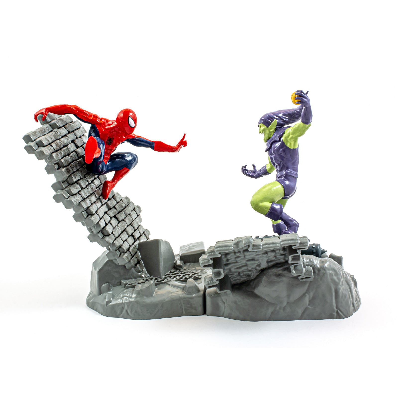 Spider Man vs Duende Verde: Pack Héroes y Villanos Marvel – Luppa Store