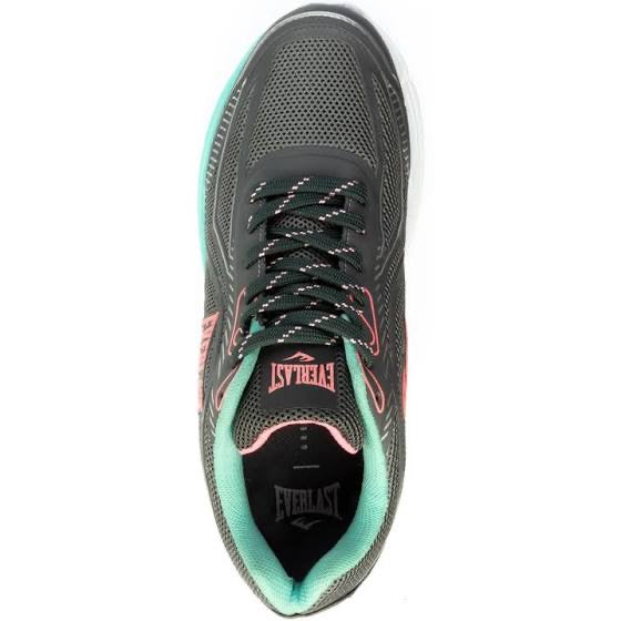 tenis everlast preto e rosa