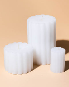 pillar candle wax