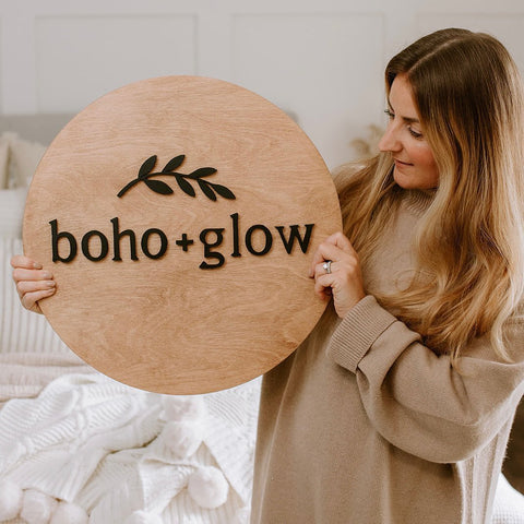 boho + glow candle maker