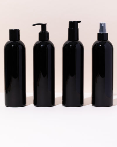 10 Foam Bottles with Your Logo 30ml / Black / White - Empty Foam Bottles - Foam Pump Bottle