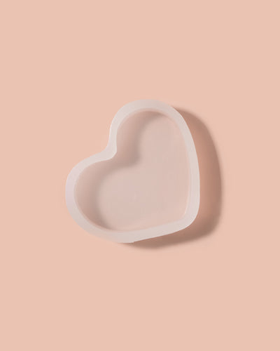 Silicone Heart Mold for Candle and Soap Making