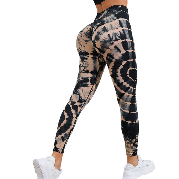 tie dye leggings for women