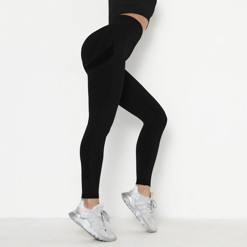 Nileton Sportswear - Sport Leggings Pants With Pocket - Black