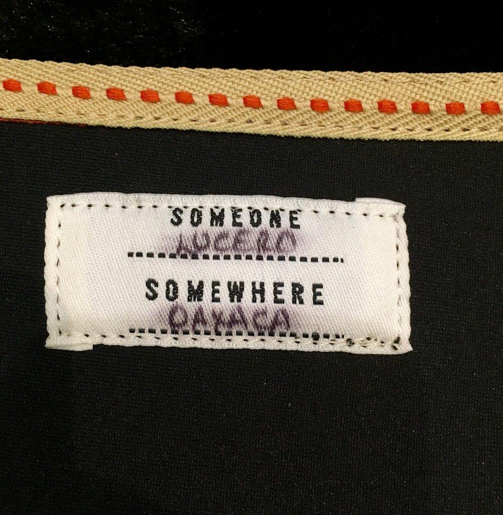 artisan name label showing place of manufacture