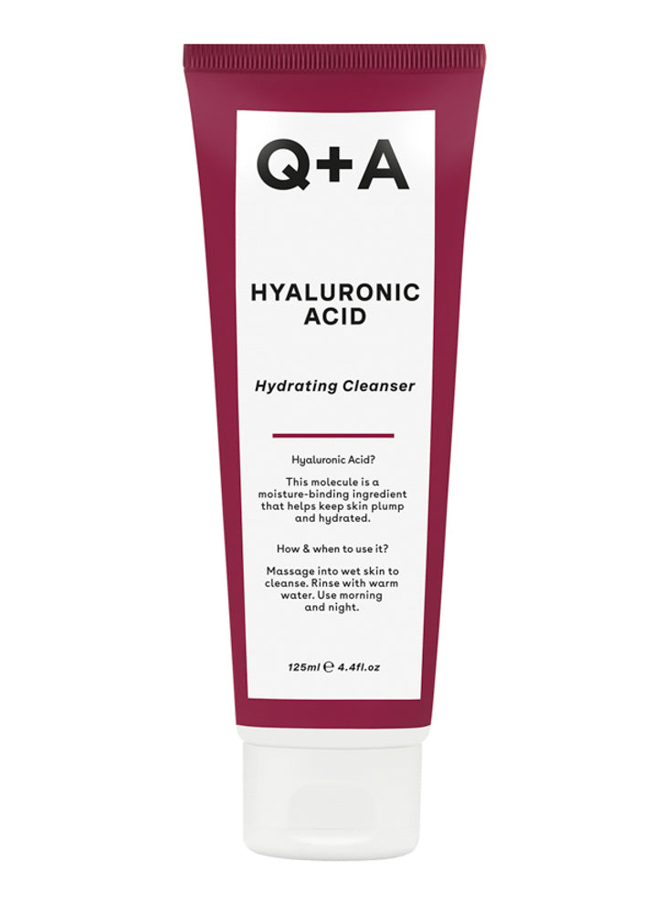 Photos - Facial / Body Cleansing Product Q+A Hyaluronic Acid Hydrating Cleanser 125ml