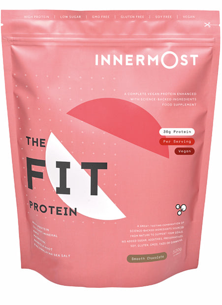 Photos - Protein Innermost The Fit Vegan  Chocolate 520g