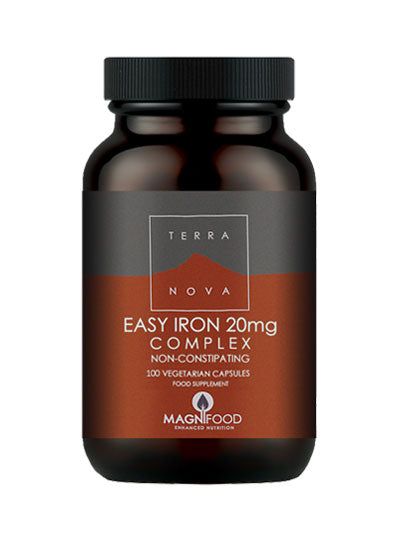 Photos - Vitamins & Minerals Terra Nova Terranova Easy Iron 20mg Complex 100 caps 
