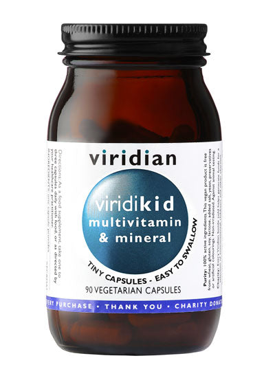 Photos - Vitamins & Minerals Viridian Nutrition Viridian ViriKid Multivitamin & Mineral Mini Caps 90 caps 