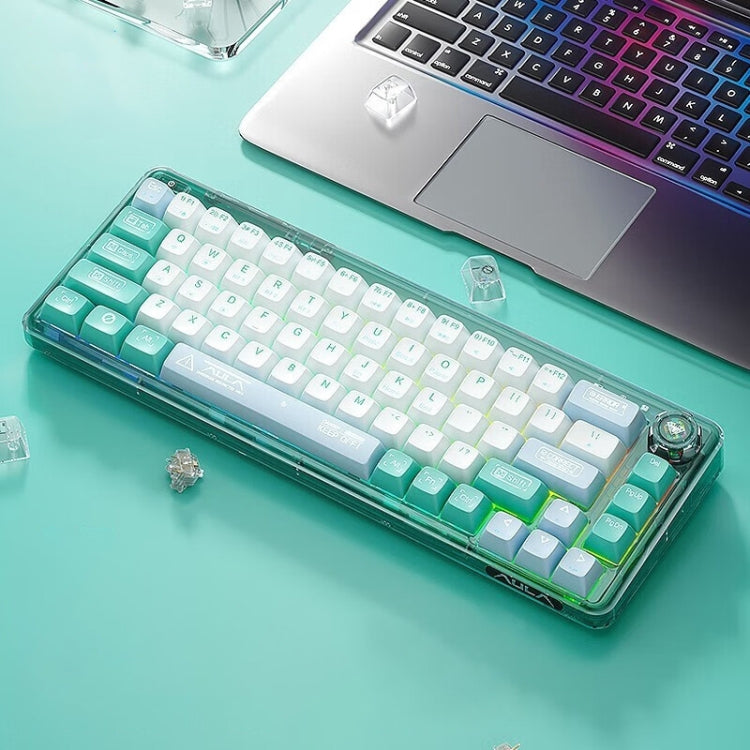 Is Transparent Tech Still Cool?  AULA F68 Keyboard Review 