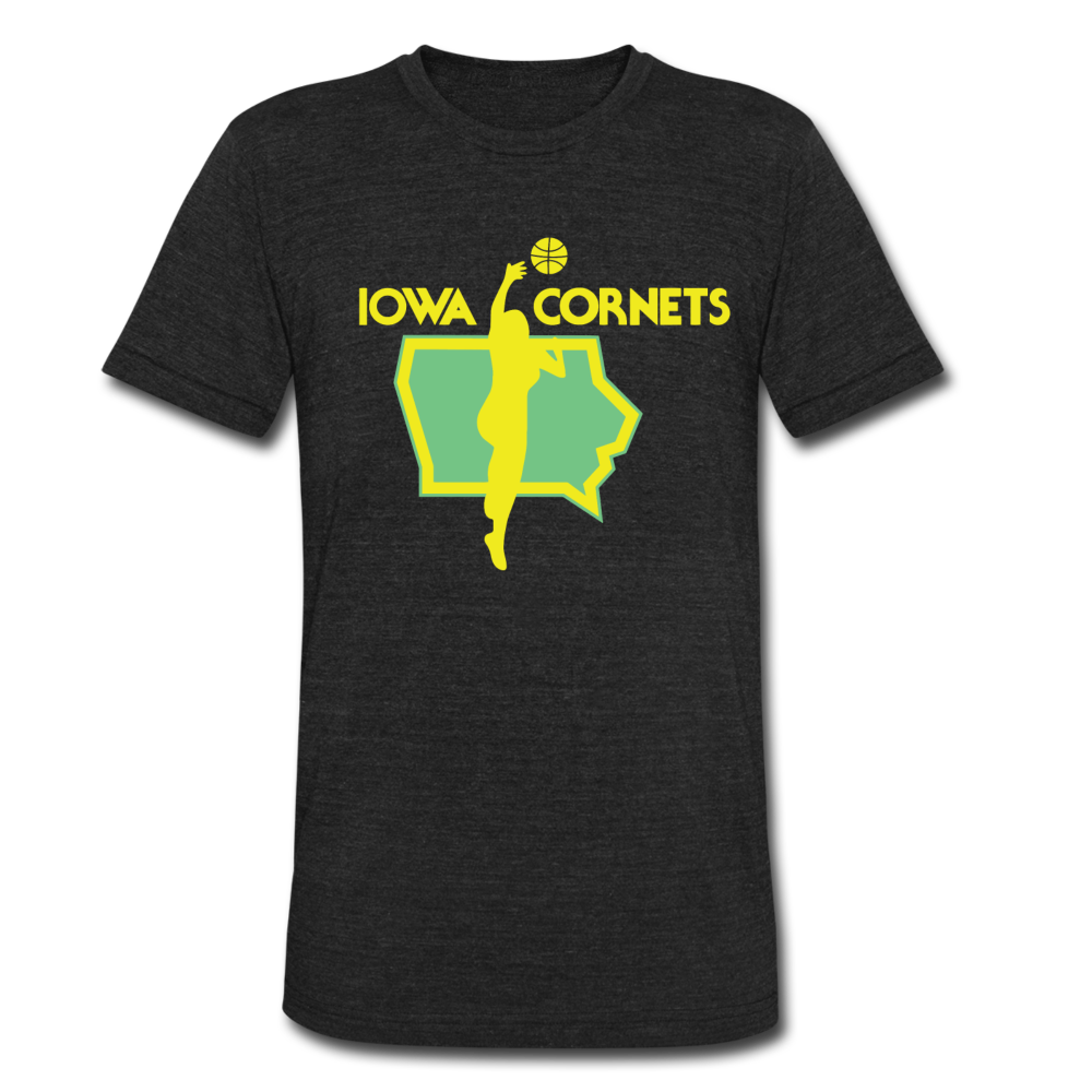 Iowa Cornets T-Shirt (Tri-Blend Super Light) – Rebound Vintage Hoops
