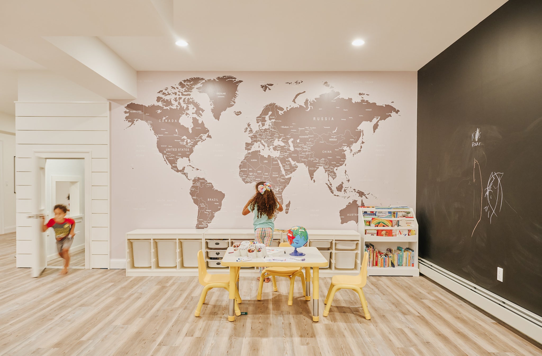 Montessori Playroom, playroom inspiration, playroom ideas