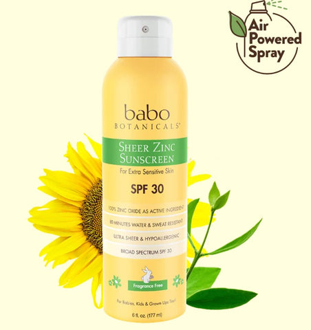 best baby sunscreen, babo botanicals