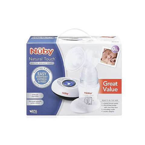 nuby breast pump