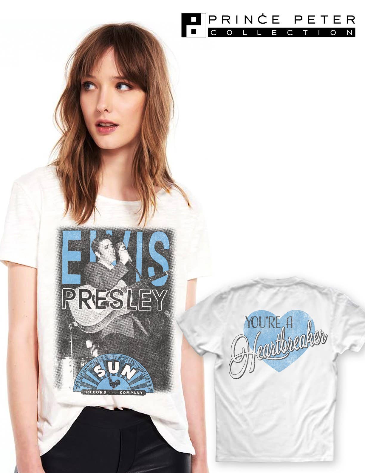 ELVIS PRESLEY HEARTBREAKER TEE Prince Peter Collection