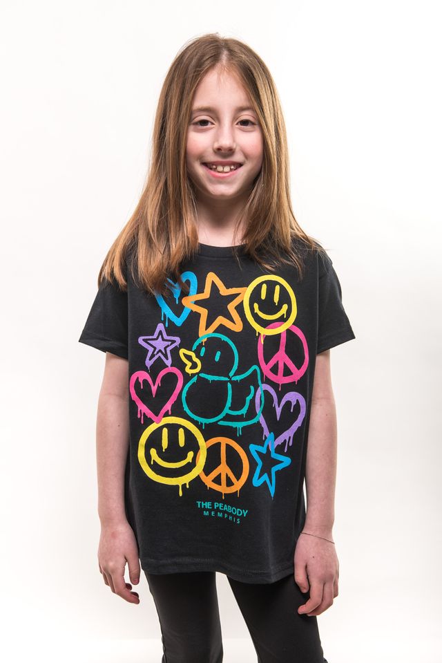 Youth Peabody Spray Paint Tee Peabody Apparel