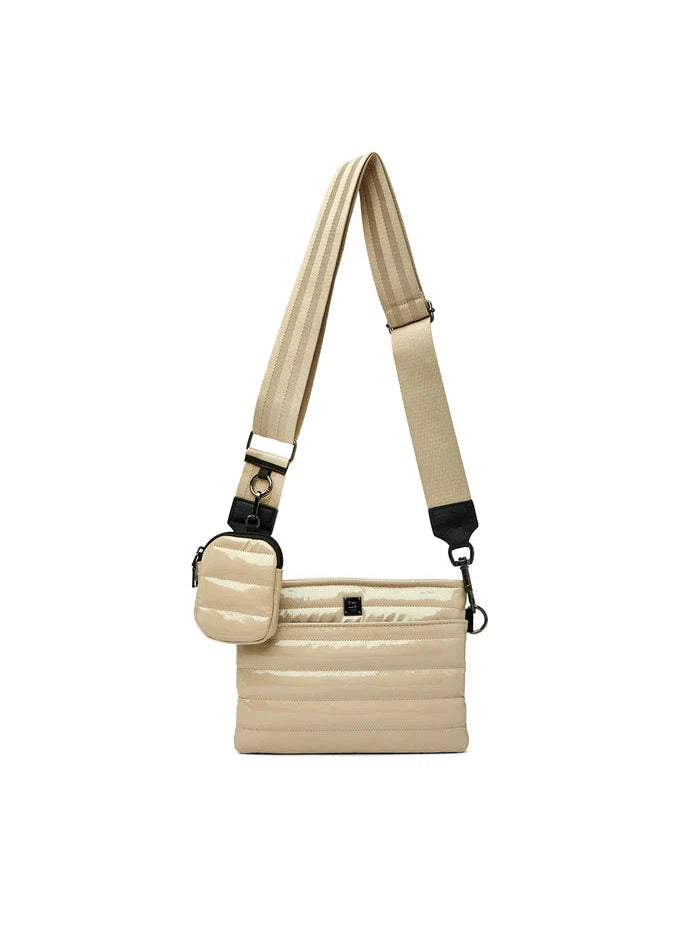 Downtown Crossbody | Blonde Patent Think Royln