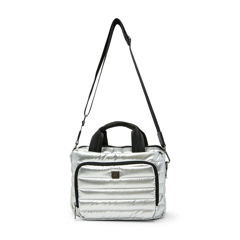 Stowaway Toiletry Case - Pearl Silver Think Royln
