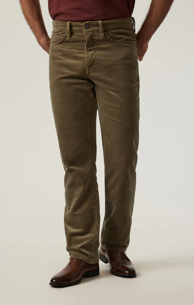 Charisma Relaxed Straight Pants in Tobacco Cord 34 Heritage
