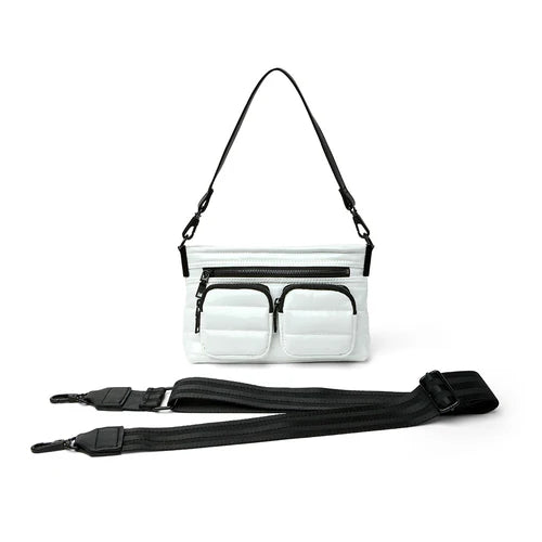 DOUBLE TROUBLE | White Patent Think Royln