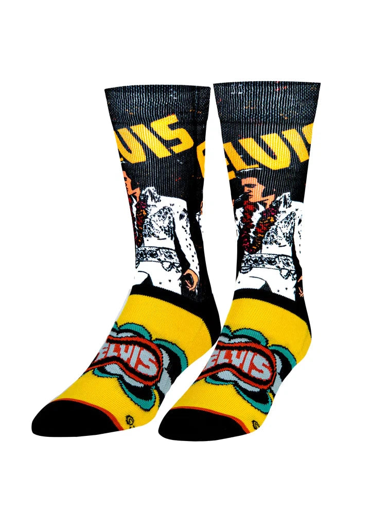 Elvis Rock N Roll Socks