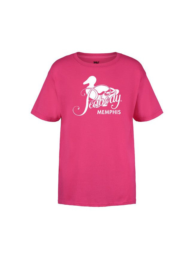 Youth Peabody Tee- Pink