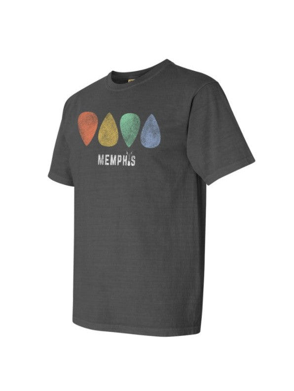 Memphis Guitar Pick Tee