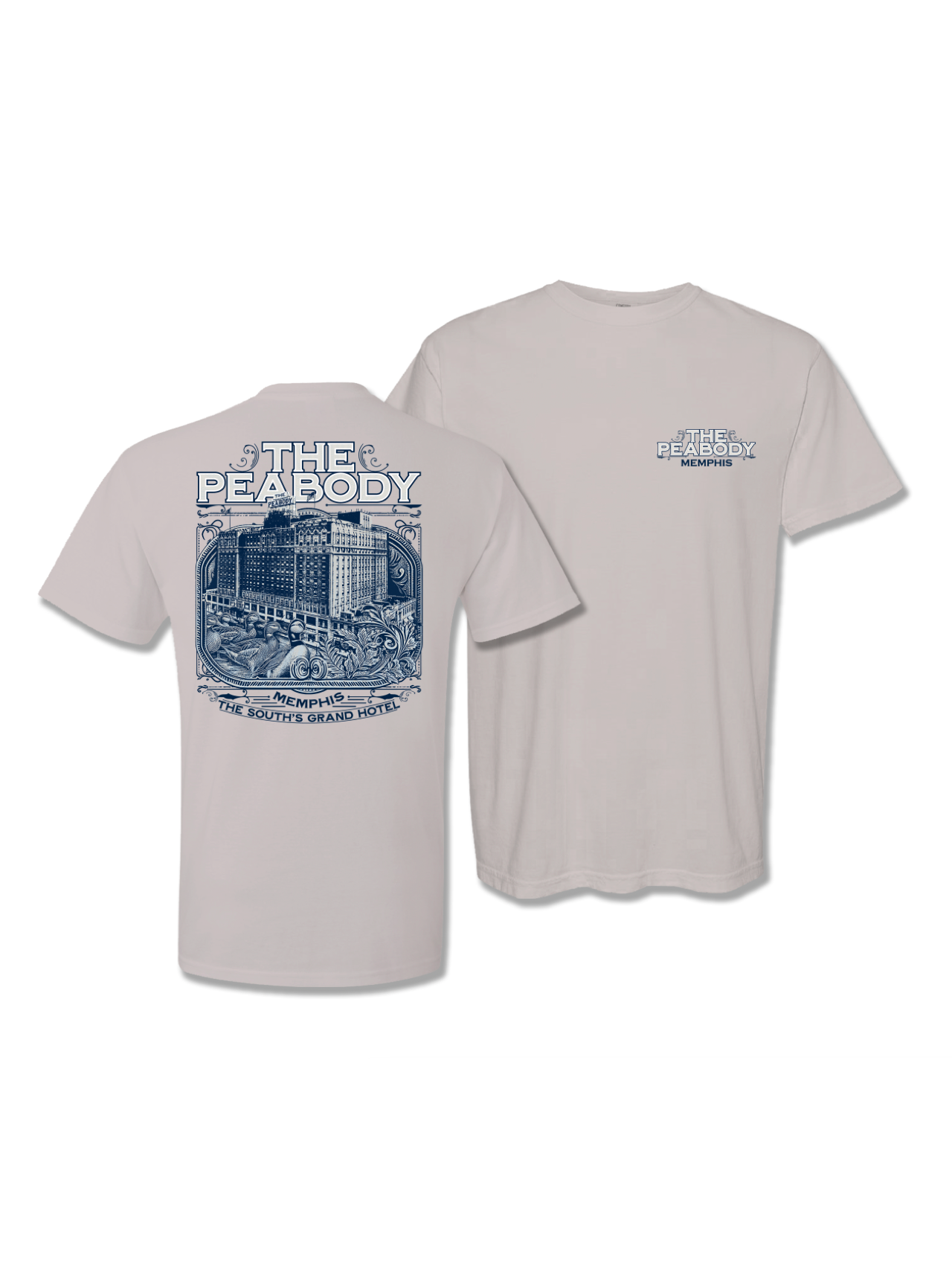 The Peabody Hotel Tee- Khaki