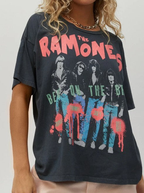 The Ramones Beat on The Brat Tee