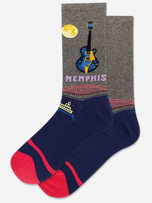 Women's Memphis Crew Socks