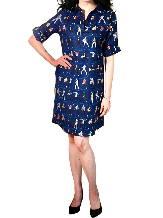 Coraline Dress Fox  Boden Womens Shift Dresses ~ NicDeGrootArt