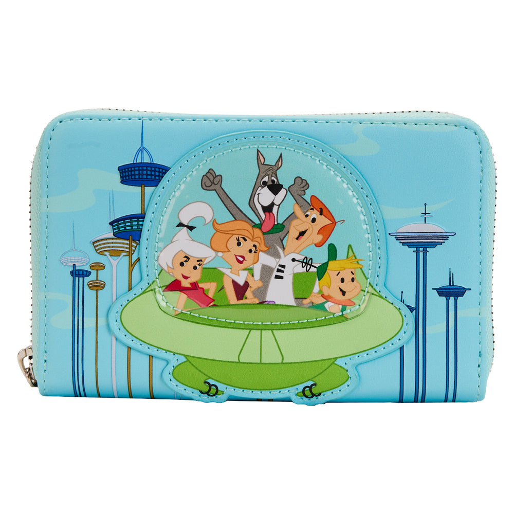 Loungefly Lisa Frank Cosmic Alien Ride Zip Around Wallet