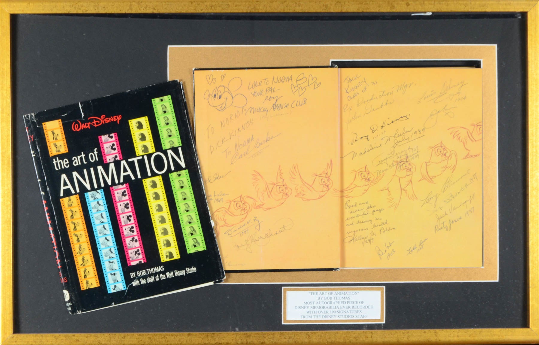 Walt Disney Autograph – Stage Nine Entertainment Store