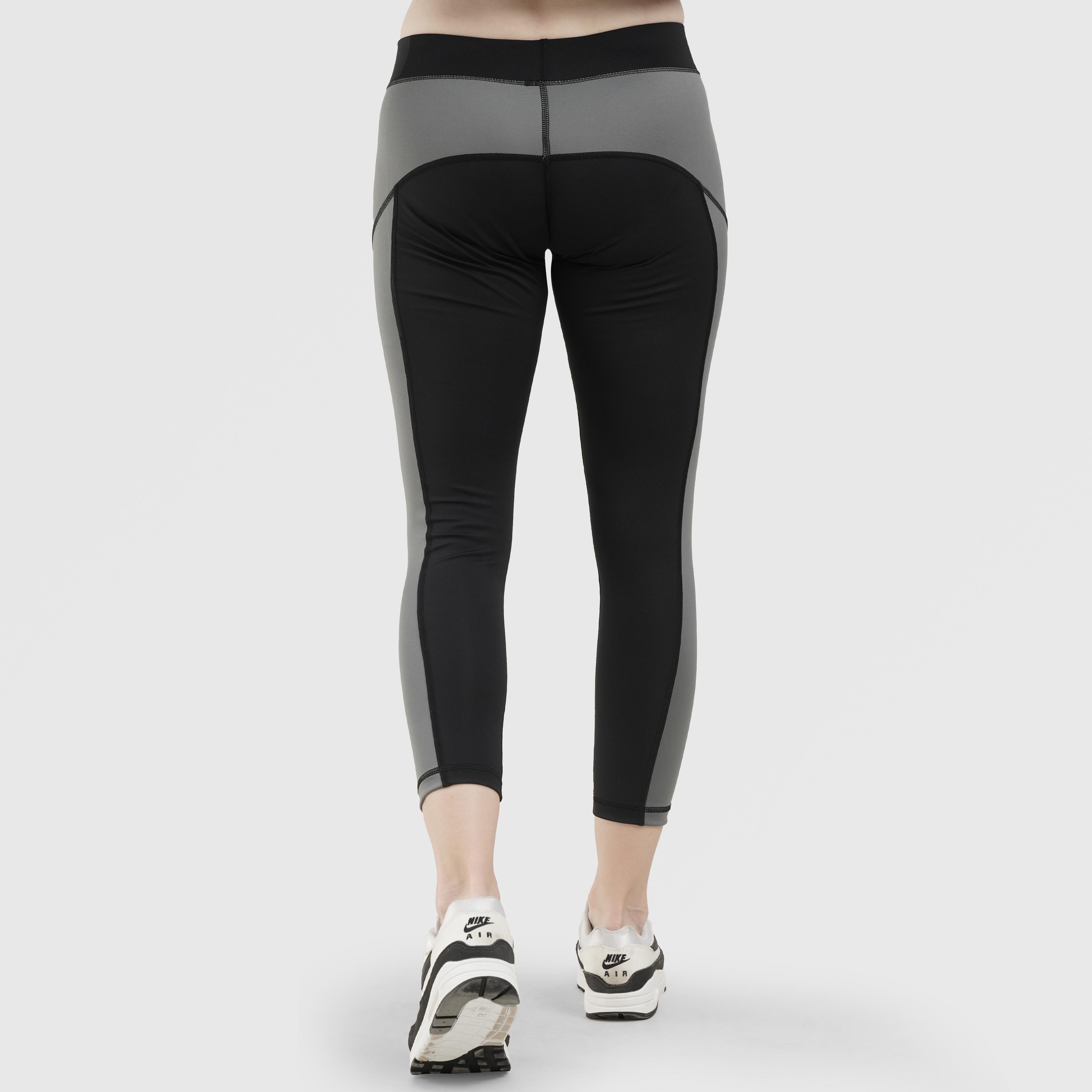 leggings for women Wide Waistband Textured Leggings (Color : Dark Grey,  Size : S) : Buy Online at Best Price in KSA - Souq is now : Fashion