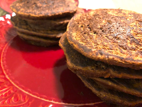 Chocolate Peanut-Butter Pancakes