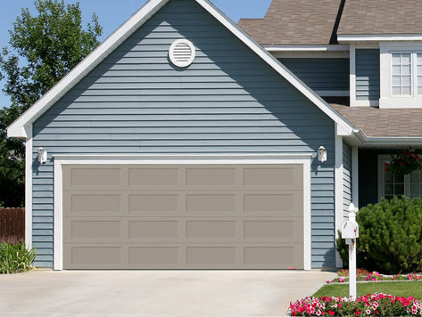 16X7 Claystone Garage Door - Shaker XL GARAGA