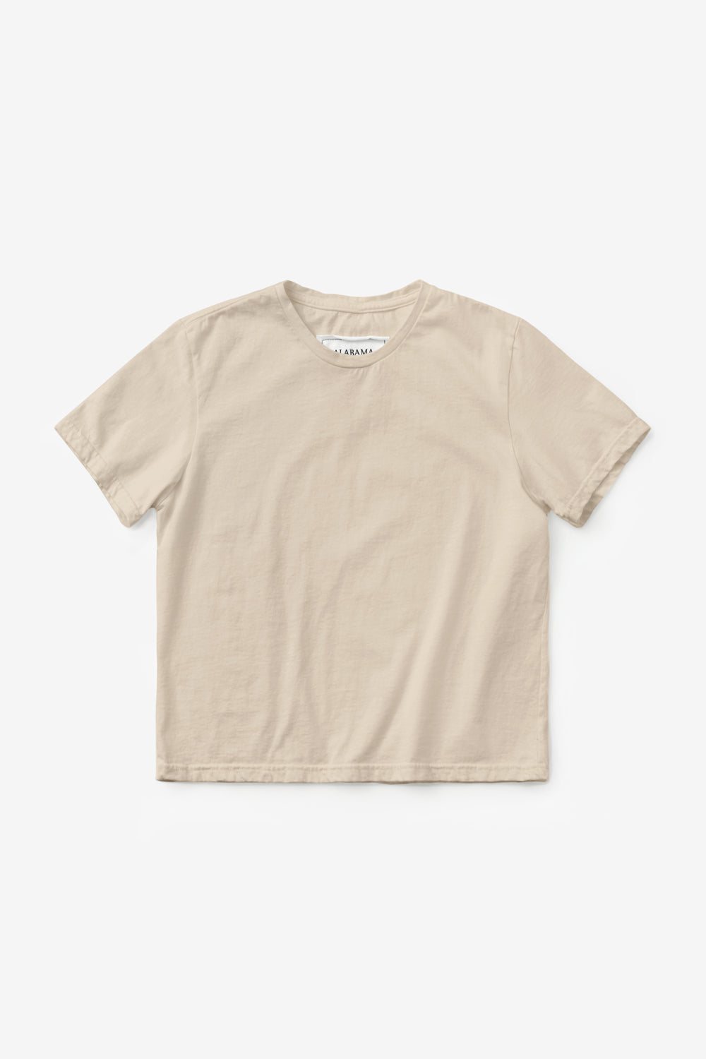 Alabama Chanin Boxy Tee relaxed fit made from soft knit jersey in wax.