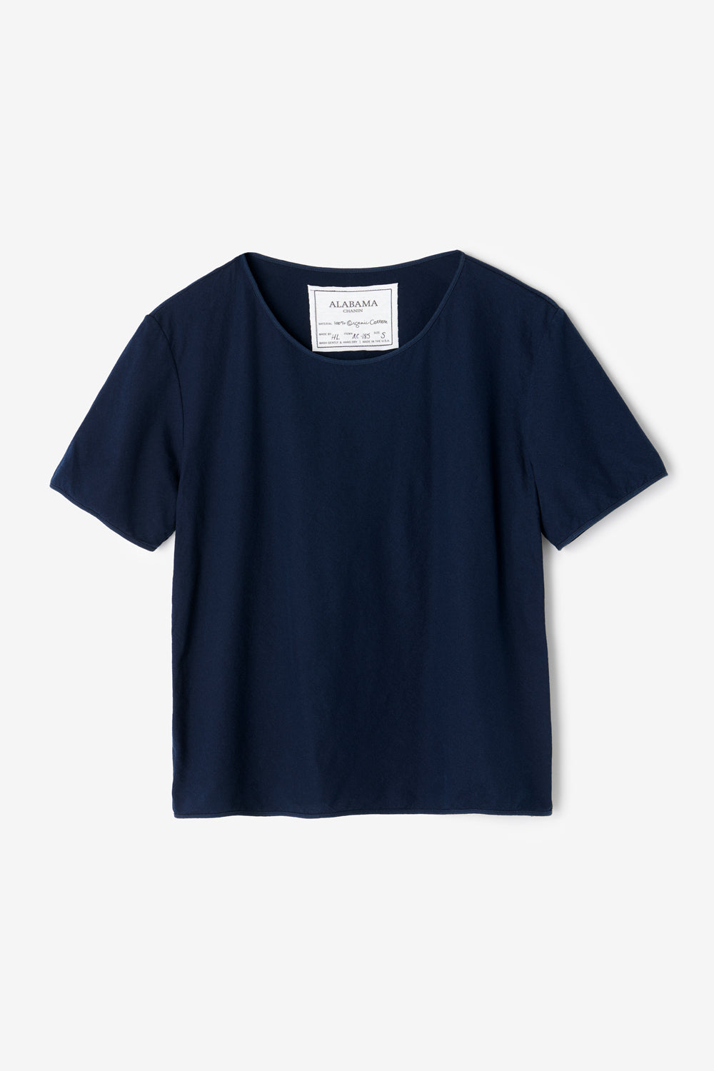 The Viola Tee in Navy.