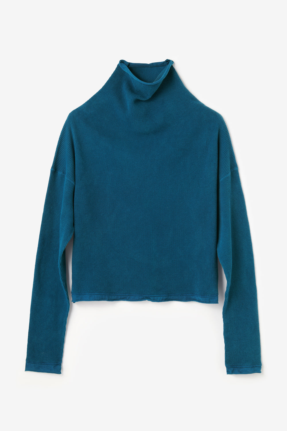 image of Indigo Waffle Sweatshirt